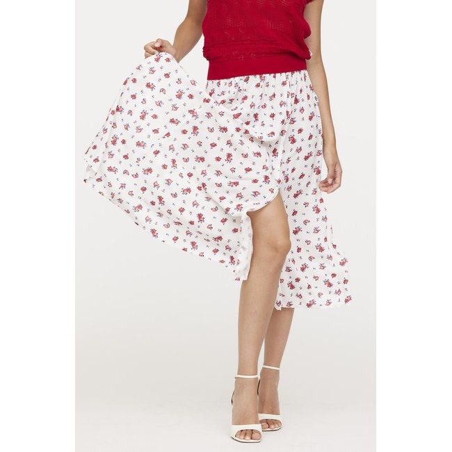 Jupe POLINA rouge <span itemprop=