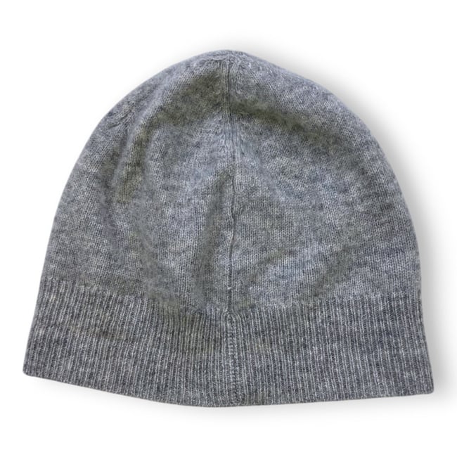 Bonnet bébé - Très bon état gris <span itemprop=