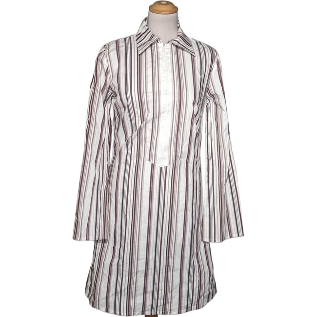 Robe De Plage Etam Taille L Style Marinère - Occasion Très Bon état, Longueur Genou