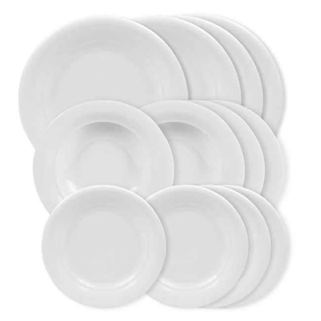 Service d'assiettes 12 pièces  -ARTEMIS Couleur v002227 <span itemprop=