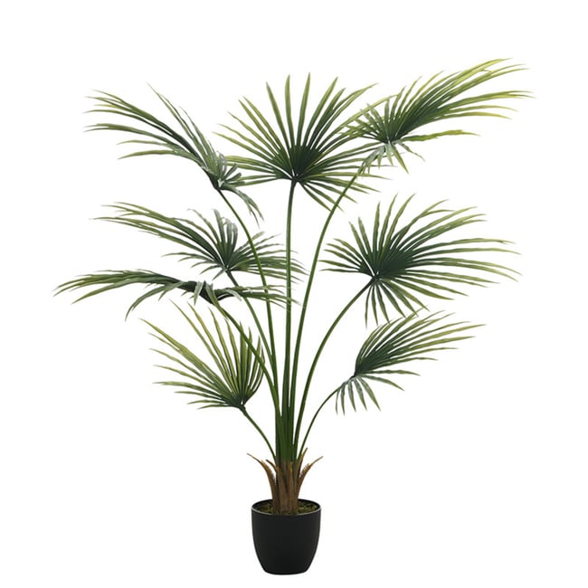 Palmier Kwai en pot artificiel H160 Couleur vert <span itemprop=