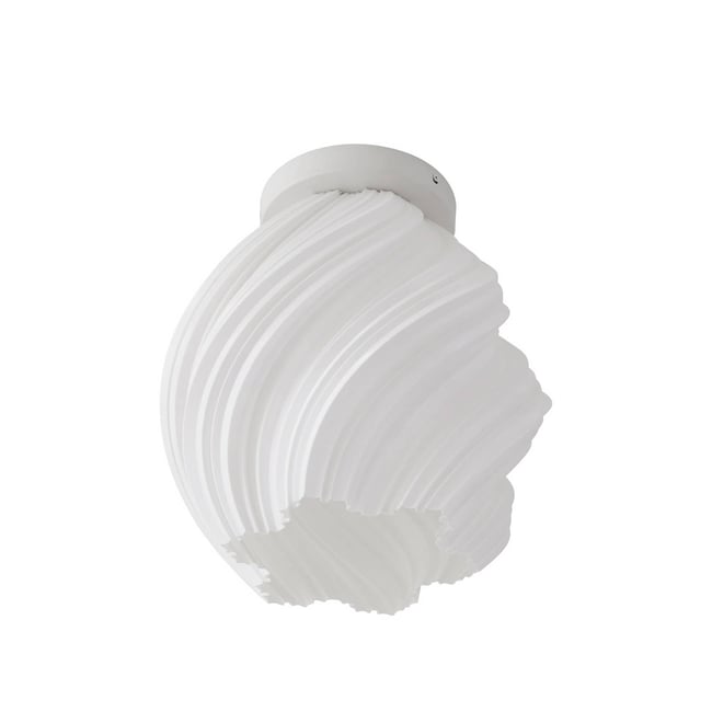 Plafonnier moderne, Nuvia Couleur blanc <span itemprop=