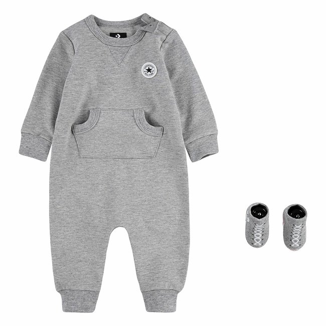 Ensemble 2 pièces gris <span itemprop=