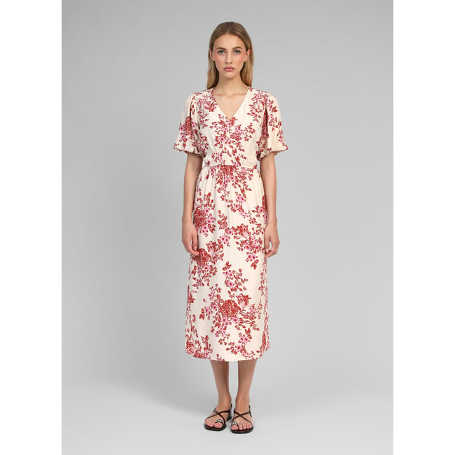 Robe Midi MELILA fallout blush <span itemprop=