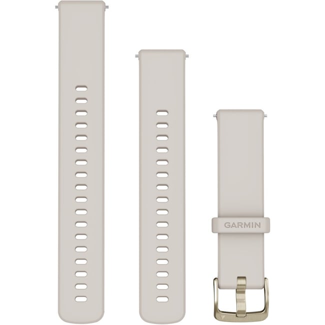 Bracelet Quick Release 18mm Ivoire boucleSoftGold - GARMIN