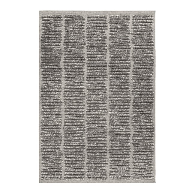 Tapis sculpté de style contemporain ACCENT Couleur gris minéral <span itemprop=