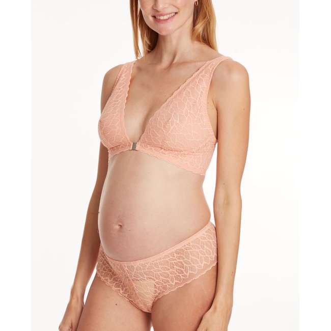 Brassière de maternité et d'allaitement Bliss pêche peche <span itemprop=