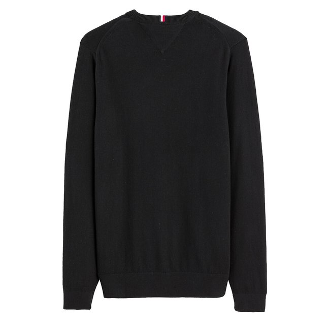 Pima cotton cashmere crew neck jumper discount