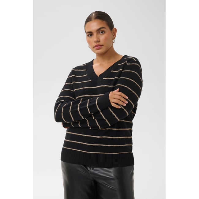 Pullover tricoté - KAFFE CURVE