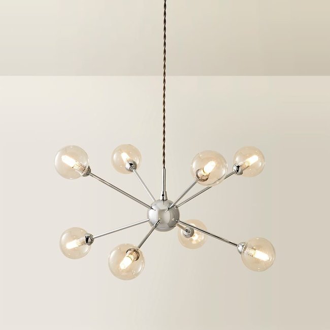 Syd 70's Style Globe Light with LED Bulbs - ÉDITÉ