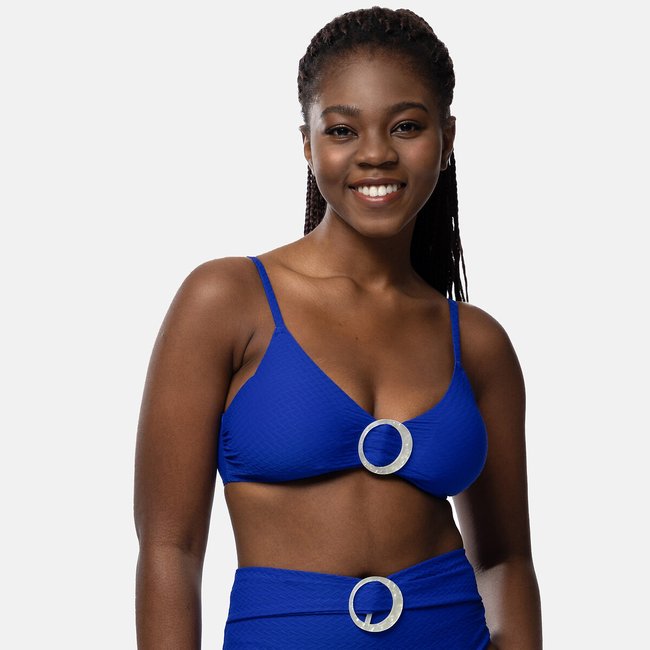 Bikini-Oberteil Sarramea marine <span itemprop=
