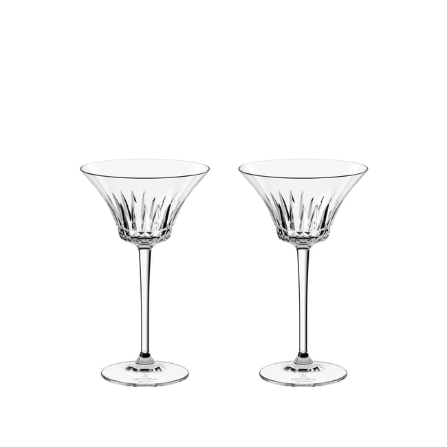 Coupe À Mousseux Et Champagne, 2 Pièces GRAND ROYAL Couleur transparent <span itemprop=