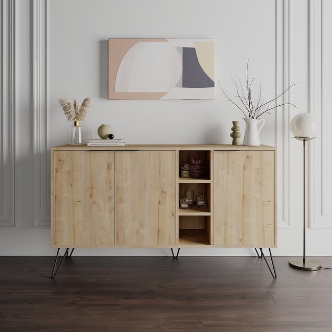 Консоль, Clara / Клара цвет дуб SO'HOME