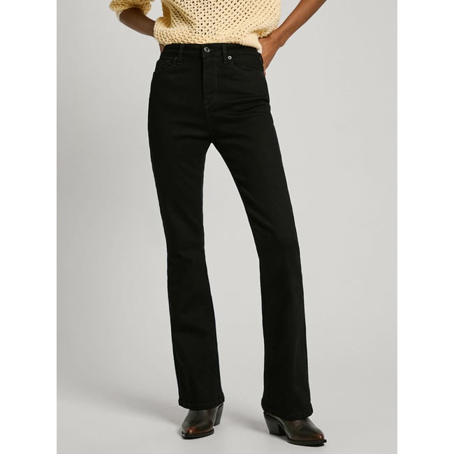 Dion Flared Jeans with High Waist - PEPE JEANS