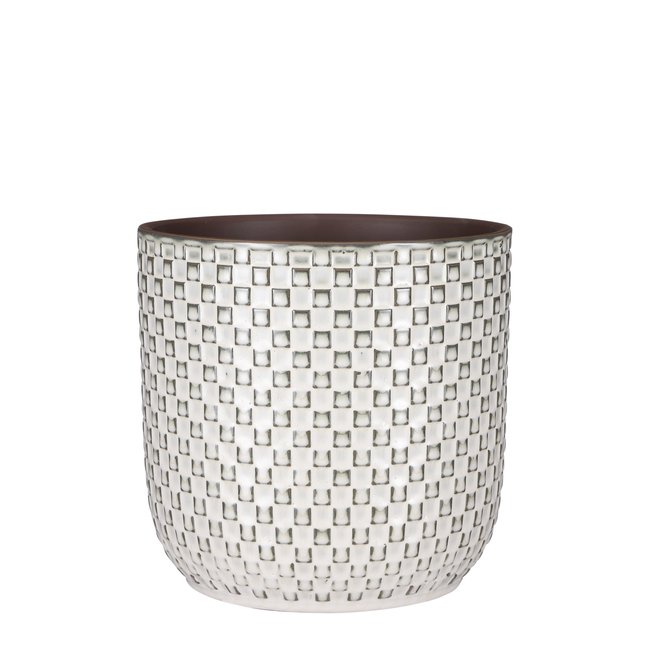 Cache-pot texturé Ø22 cm DAAN - MICA DECORATIONS