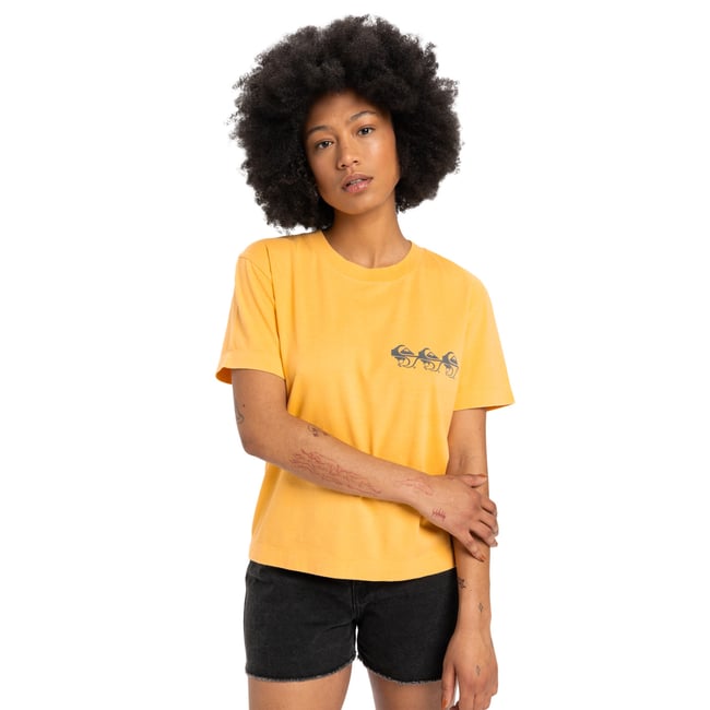 T-shirt à manches courtes STANDARD orange chamois <span itemprop=