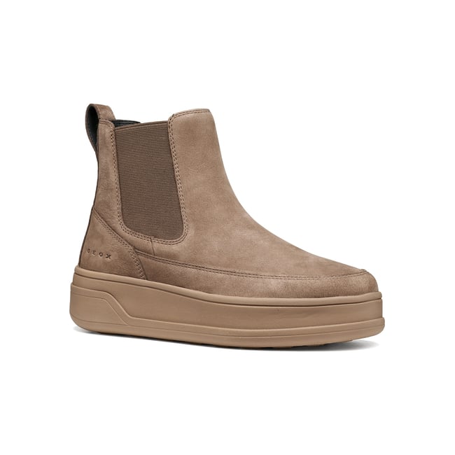 Bottines  D SPHERICA ECUB-2 taupe <span itemprop=
