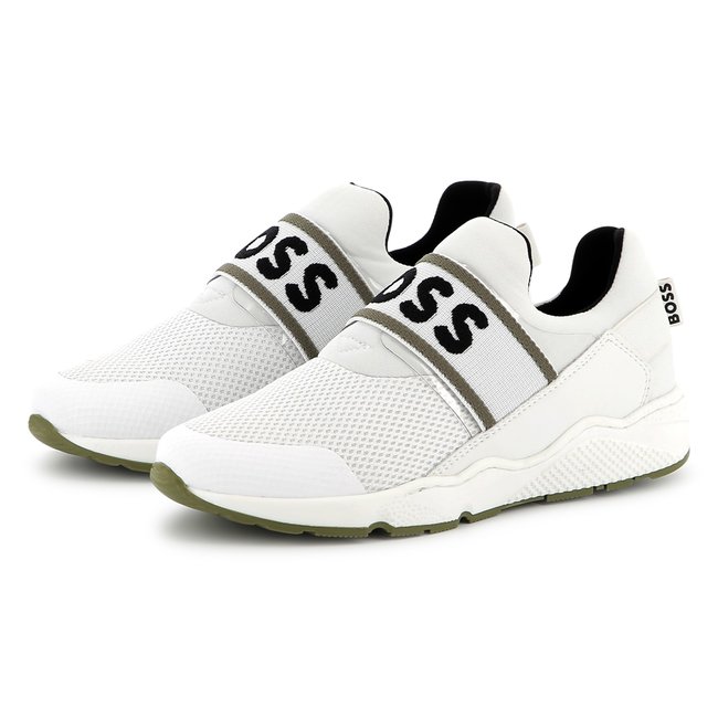Baskets basses élastiquées - BOSS KIDSWEAR
