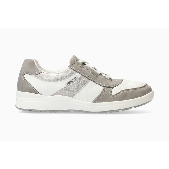 Baskets en cuir RUBY gris metallique 5132 <span itemprop=