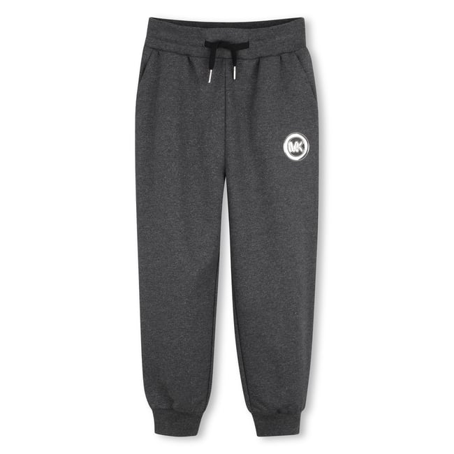 Pantalon de jogging gris moyen chine <span itemprop=