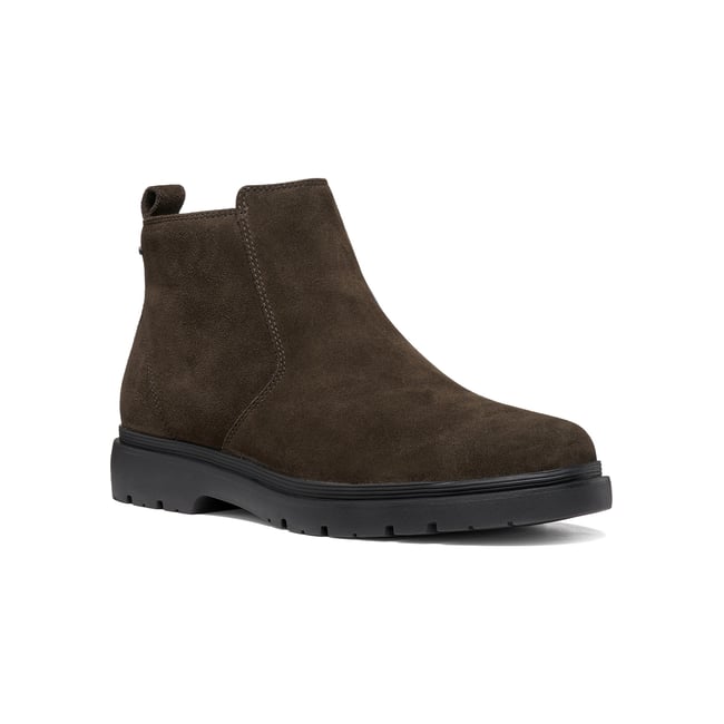 Bottes Et Bottines  U SPHERICA EC1 B ABX marron foncé <span itemprop=