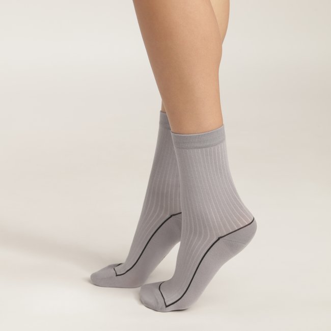 Mi-chaussettes côtelées Mode - DIM