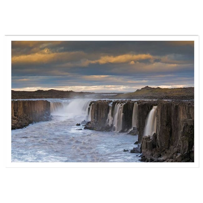 Affiche Chute d'eau by night - HEXOA