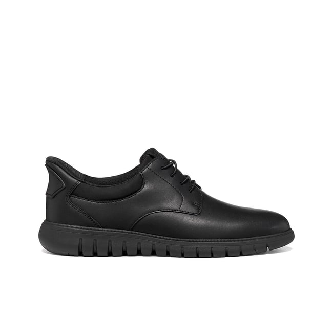 Derbies en cuir, FLEXTRIDE PLUS, FAST-IN noir <span itemprop=