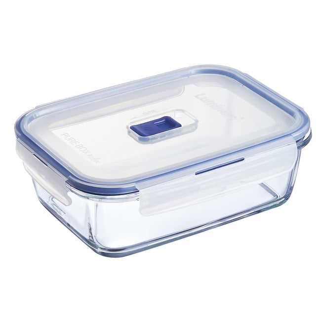 Boite rectangulaire 122cl -PURE BOX ACTIVE transparent <span itemprop=