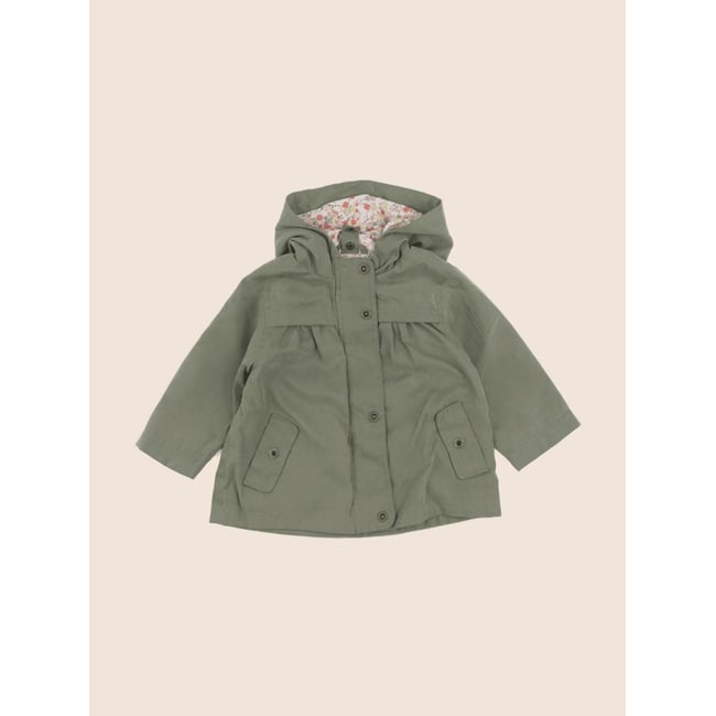 Parka - Etat satisfaisant vert <span itemprop=