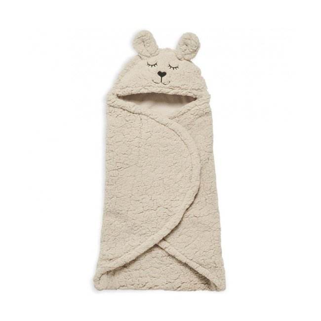 Couverture nomade Bunny beige <span itemprop=