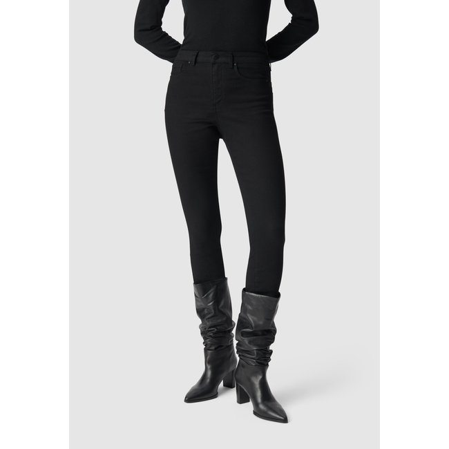 Jean slim sculpt up 7/8e NINA noir <span itemprop=