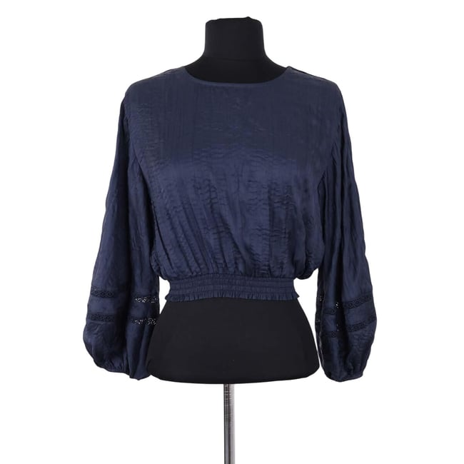 Blouse - Très Bon État marine <span itemprop=