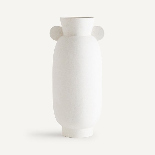 Vase Onega, weisse Keramik - AM.PM