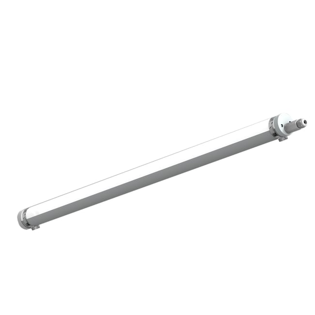Réglette LED en polycarbonate, NELAS Couleur blanc <span itemprop=