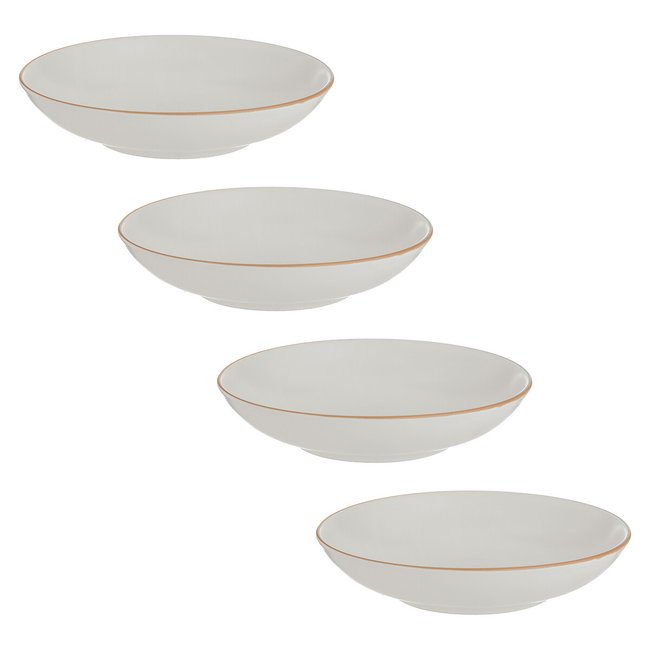 Set of 4 Classic Collection Cream Pasta Bowls, cream, MASON CASH