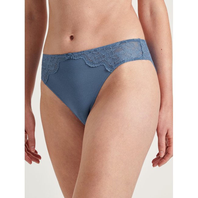 Culotte blue cotton <span itemprop=