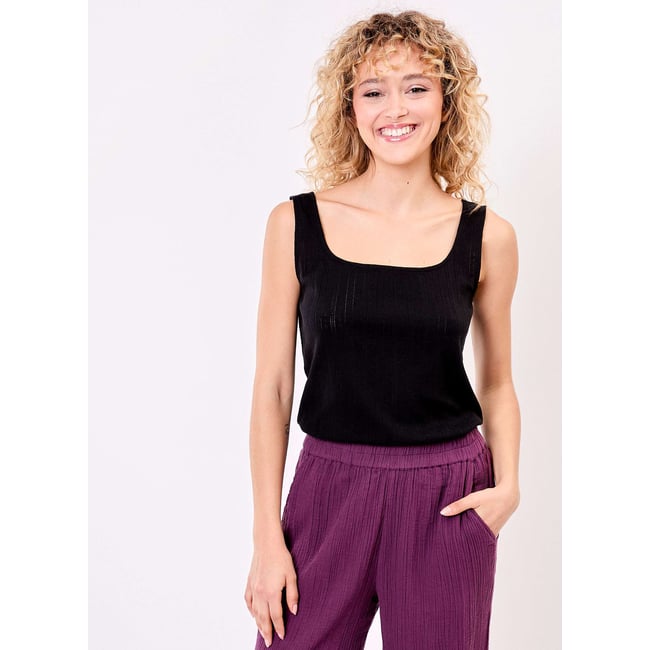 Débardeur fantaisie en coton bio COLOMBA - PRINCESSE NOMADE