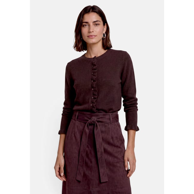 Cardigan en maille à ruches - ZERO