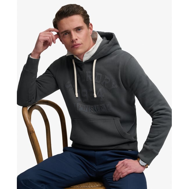 Sweat à capuche Tonal Applique coupe décontractée - SUPERDRY