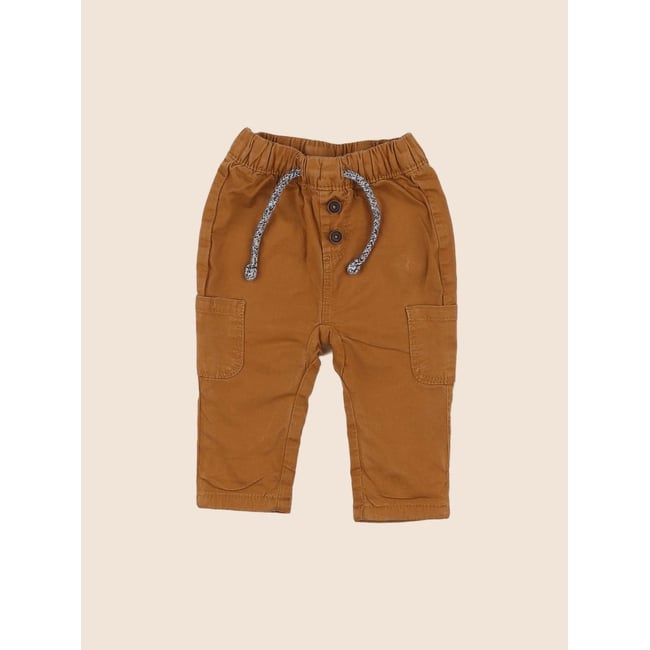 Pantalon - Etat satisfaisant marron <span itemprop=