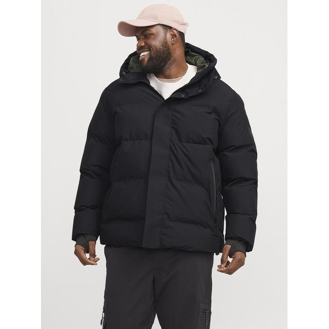 Doudoune JACK & JONES black <span itemprop=