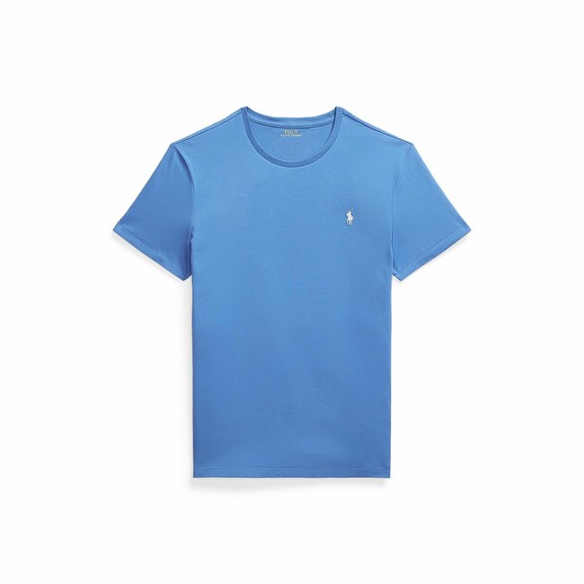 T-Shirt aus Baumwoll-Jersey, runder Ausschnitt - POLO RALPH LAUREN