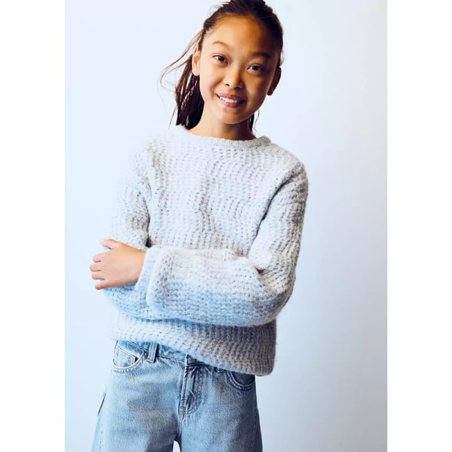 Jean balloon détail coutures bleu clair <span itemprop=