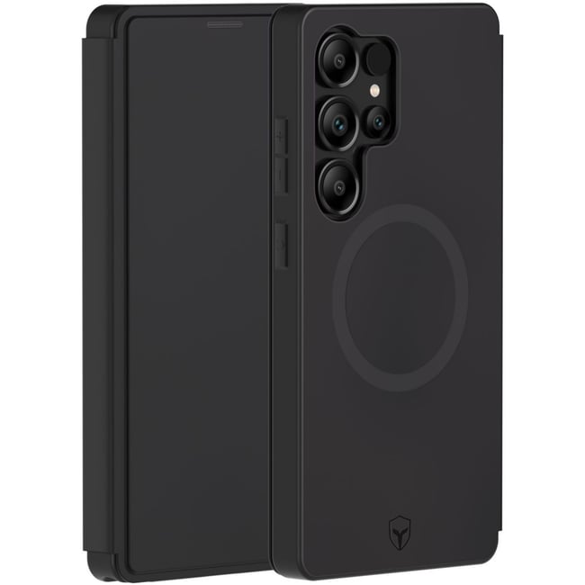 Coque étui Samsung S25 Ultra  Magnet Noir - FORCE CASE