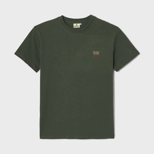 T-shirt en coton biologique ROADTRIP kaki <span itemprop=