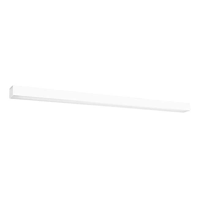 Plafonnier Aluminium Blanc LED 1 Pinne Couleur blanc <span itemprop=