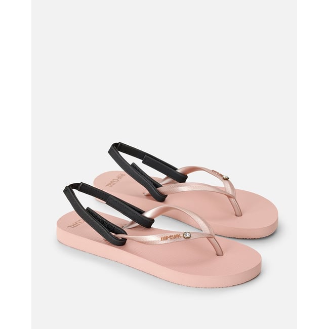 Tongs PREMIUM SURF Bloom Fille or rose <span itemprop=