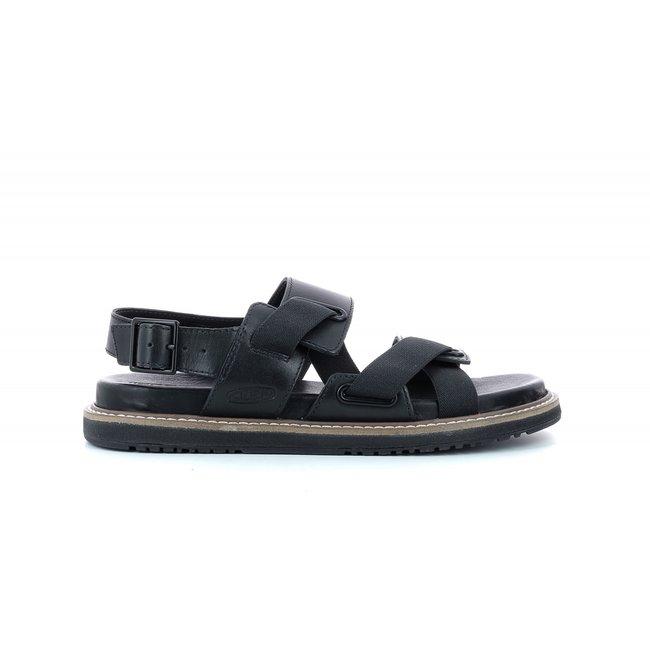 Sandales Cuir Sandales De Randonnee Femme Lana Z-strap noir <span itemprop=