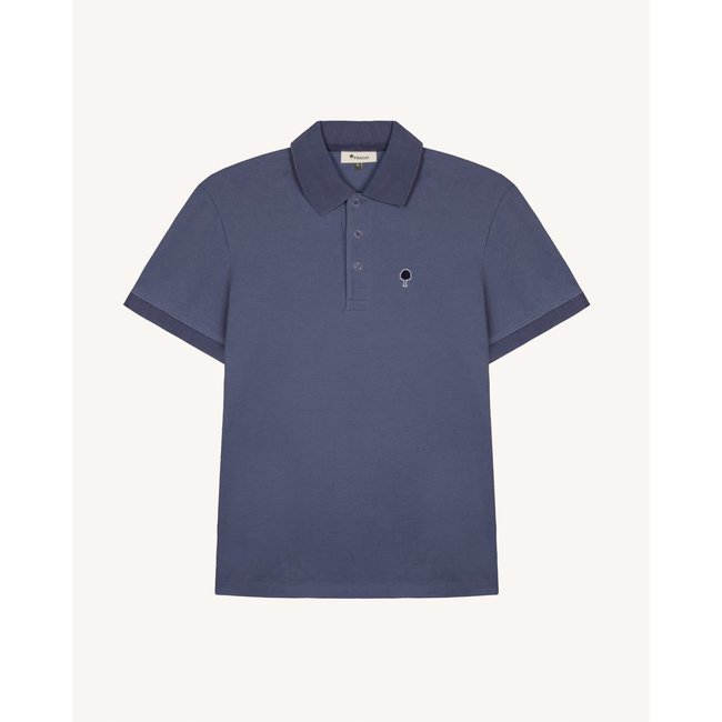 Polo LUMIGNY LUMIGNY bleu marine <span itemprop=